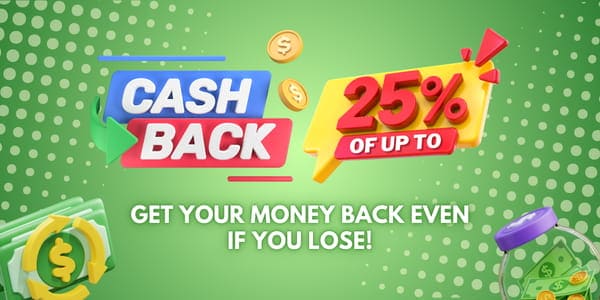 Promotion banner for a loyalty reward